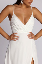 Melany Formal High Slit Dress